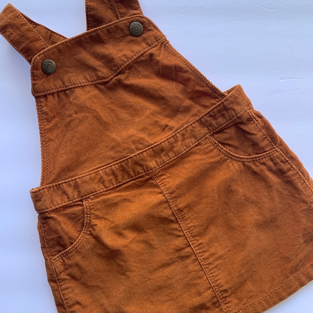 Corduroy overall dress old navy
